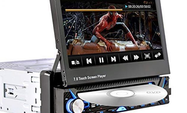 wunderbare 1 din car multimedia stereo cd player mit dvd player 7 zoll touchscreen monitor bluetooth fm usb sd mp4 mp3 aux foto