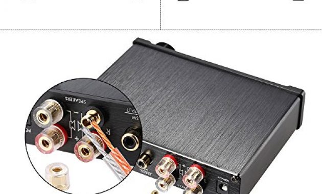 wunderbare ammoon verstarker hifi digital mini tragbar 35 mm aux analog usb koaxial optisch stereo audioenergie s m s l q5 profi mit fernbedienung bild