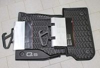 wunderbare audi original gummimatten satz audi q5 typ 80b vorne und hinten schwarz bild