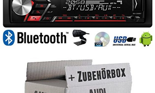 wunderbare autoradio radio pioneer deh s3000bt bluetooth cd mp3 usb android einbauzubehor einbauset fur audi a4 b5 aktiv just sound best choice for caraudio foto