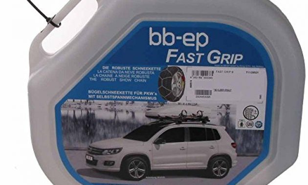 wunderbare bb ep schneekette fur skoda yeti mit der reifengrosse 20555 r16 mit selbstspannmechanismus mit o norm uni und tuv foto