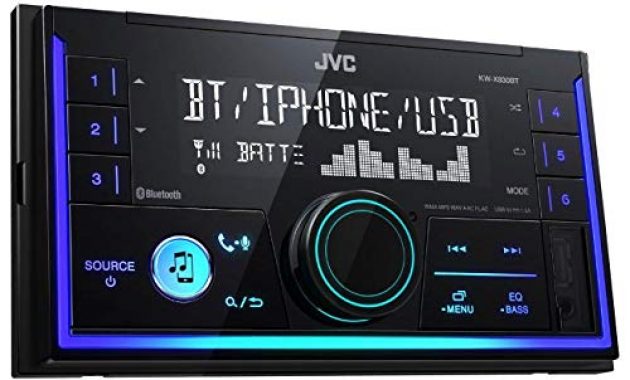 wunderbare caraudio24 jvc kw x830bt aux 2din usb mp3 bluetooth autoradio fur toyota corolla 04 09 verso schwarz foto