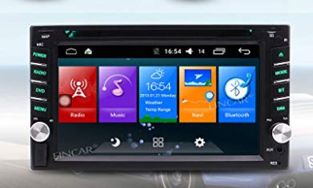 wunderbare eincar android 60 quad core auto stereo doppel din radio mit wireless backup kamera fern 62 in dash gps navigation 2 lrm auto touch screen bluetooth radio dvd cd player externe m bild