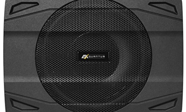 wunderbare esx q201a aktiver 20 cm untersitz subwoofer foto