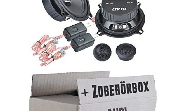 wunderbare ground zero gzic 13x kompo 13cm lautsprecher system einbauset fur audi a3 8l just sound best choice for caraudio bild