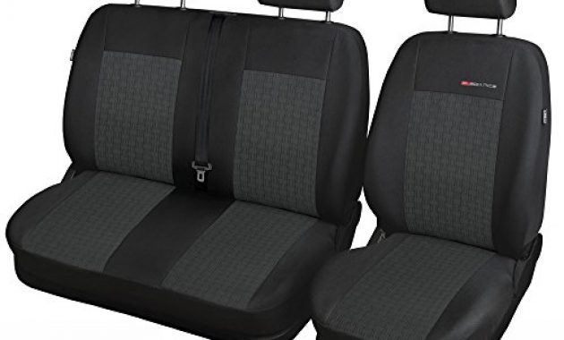 wunderbare gsc sitzbezuge komplettset 2 1 sitze nach mass autositzbezug elegance kompatibel mit volkswagen t 5 bus 03bj bild