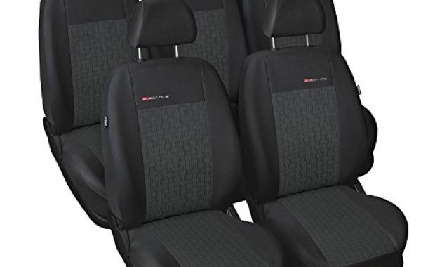 wunderbare gsmarkt mass grau set komplettset 5 sitze sitzbezuge sitzbezug schonbezug schonbezuge autoschonbezug autositzbezug sitzauflagen sitzschutz elegance bild