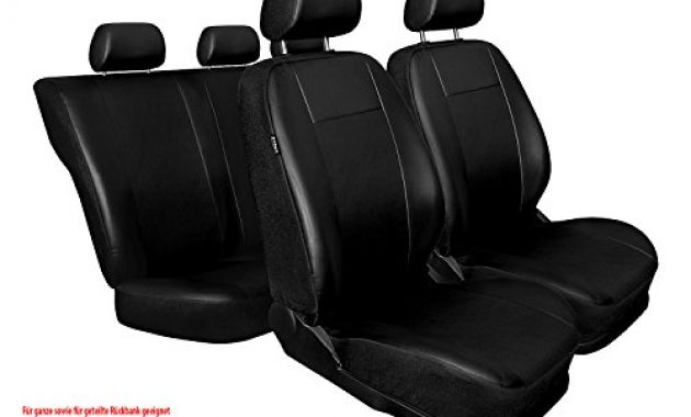 wunderbare gsmarkt universal schwarz sitzbezuge komplettset sitzbezug fur auto sitzschoner set schonbezuge autositz autositzbezuge sitzauflagen sitzschutz comfort bild