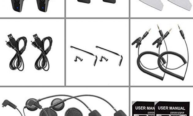 wunderbare highfine bt s2 motorrad headsets bluetooth motorrad helm intercom wasserdicht gegensprechanlage wireless sprechanlage helm headset mit 1000m gps fm radio mp3 player one pack foto