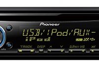 wunderbare pioneer deh x3800ui autoradio mit rds tuner cd usb und aux in fur mixtrax ez ipodiphone und android bild