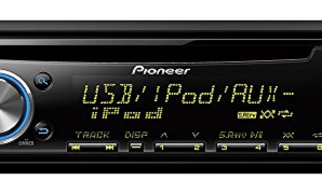 wunderbare pioneer deh x3800ui autoradio mit rds tuner cd usb und aux in fur mixtrax ez ipodiphone und android bild