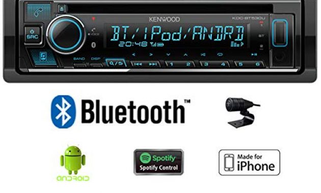wunderbare renault clio 3 autoradio radio kenwood kdc bt530u bluetooth spotify iphone android cdmp3usb einbauzubehor einbauset bild