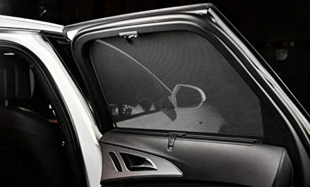 wunderbare satz car shades kompatibel mit mitsubishi outlander iii 2013 inkl phev foto