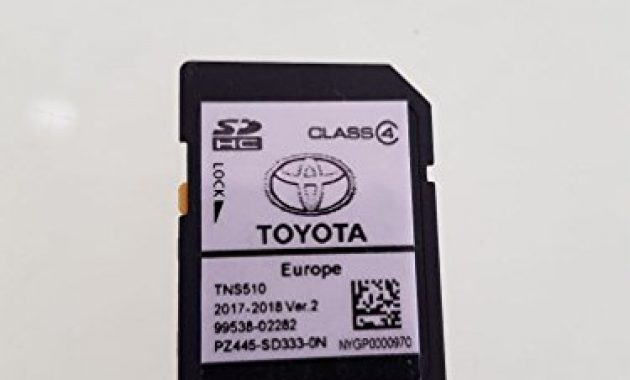 wunderbare sd karte gps europe tns510 toyota 2017 2018 ver2 pz445 sd333 0n bild