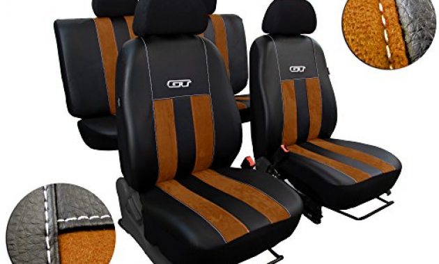 wunderbare sitzbezuge firstclass gt in eco leder mit alcantara fur skoda yeti foto