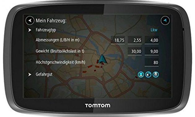 wunderbare tomtom trucker 6000 lifetime edition bild