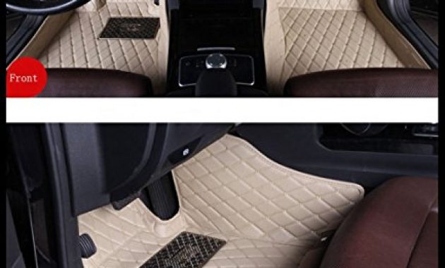 wunderbare worth mats massgeschneiderte auto fussmatte luxus leder beige bild